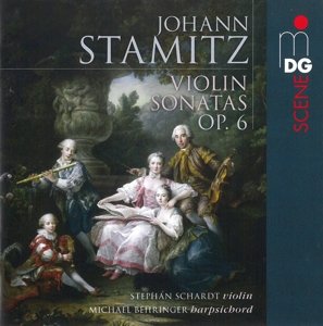Violin Sonatas, Op. 6 MDG Klassisk - Schardt, Stephan / Behringer, Michael - Musik - DAN - 0760623186269 - 27. August 2014