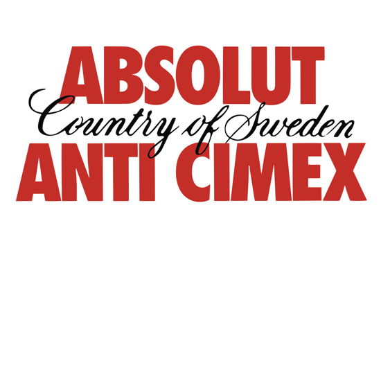 Cover for Anti Cimex · Absolut Country of Sweden (White W/ Red Splatter Vinyl) (LP) [Coloured edition] (2023)
