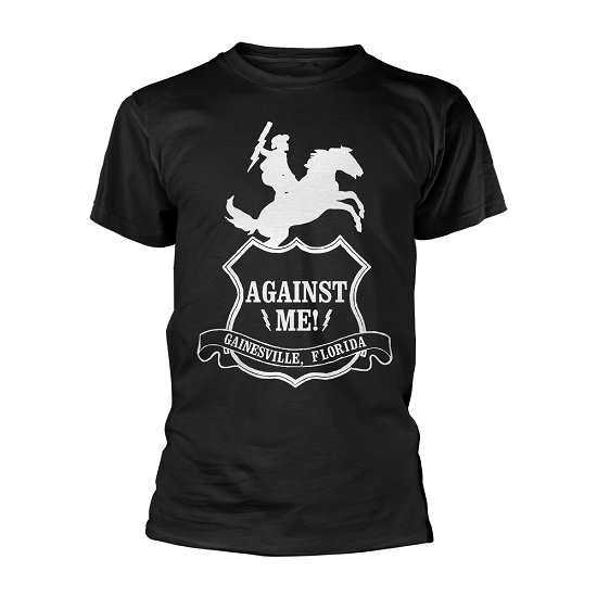 Cover for Against Me! · Cowboy (T-shirt) [size XL] [Black edition] (2018)