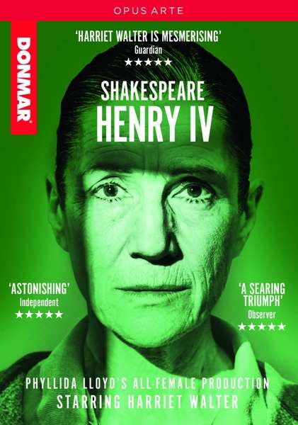 Cover for W. Shakespeare · Shakespeare: Henry IV (DVD) (2019)