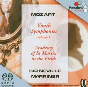 Cover for Marriner,Neville / AMF · Jugendsinfonien 7a,12 &amp; 18 (SACD) (2003)