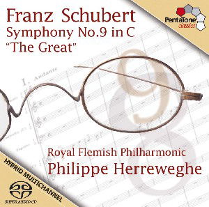 Cover for Herreweghe,P. / Royal Flemish Philharmonic · Symphonie Nr.9  C-Dur &quot;Die Große&quot; (SACD) (2011)