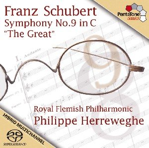 Cover for Herreweghe,P. / Royal Flemish Philharmonic · Symphonie Nr.9  C-Dur &quot;Die Große&quot; (SACD) (2011)