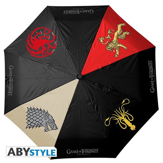 Cover for Abystyle · Game Of Thrones - Umbrella - Sigils (MERCH) (2019)