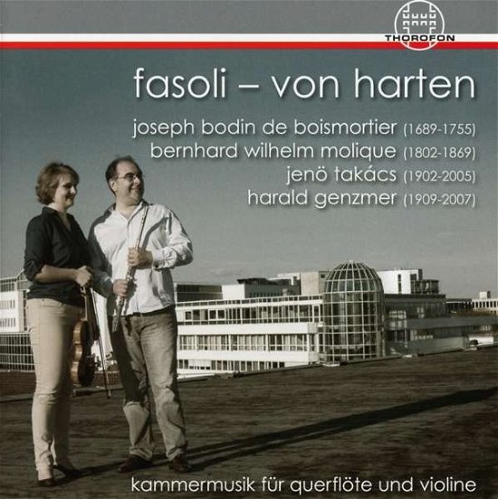 Cover for De Boismortier / Fasoli-von Harten / Fasoli · Chamber Music for Flute &amp; Violin (CD) (2015)