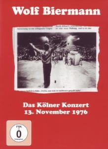 Cover for Wolf Biermann · Das Kölner Konzert - 13. Novem (MDVD) (2023)