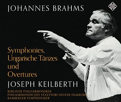 Cover for Joseph Keilberth · Brahms:symphonies, Ungarische and Overtures &lt;limited&gt; (CD) [Japan Import edition] (2014)