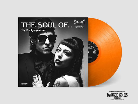 Cover for The Courettes · The Soul of... the Fabulous Courettes (LP) [Signed Orange Vinyl edition] (2025)