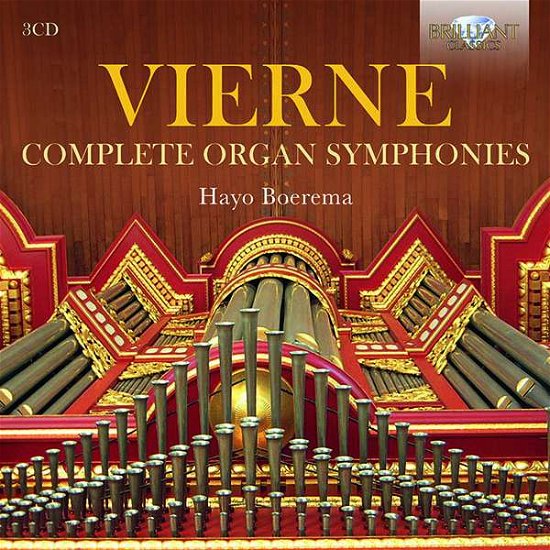 Vierne: Complete Organ Symphonies - Hayo Boerema - Muziek - BRILLIANT CLASSICS - 5028421962269 - 6 november 2020