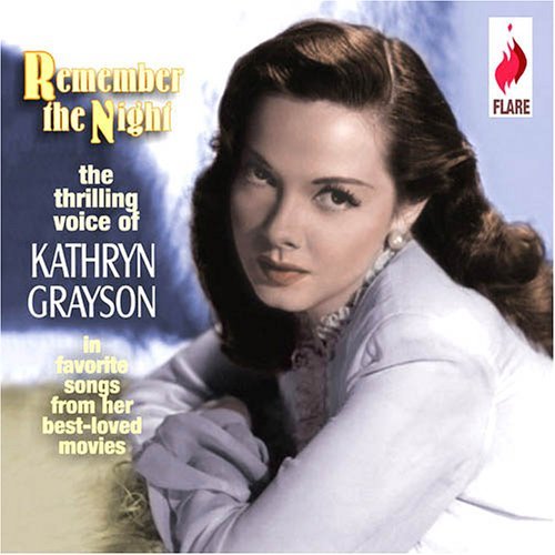 Cover for Kathryn Grayson · Remember the Night (CD) (2006)