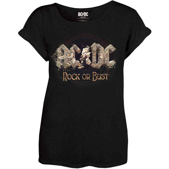 AC/DC Ladies T-Shirt: Rock or Bust - AC/DC - Mercancía -  - 5055979942269 - 