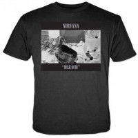 Cover for Nirvana · Bleach (T-shirt) [size M] [Black edition] (2016)