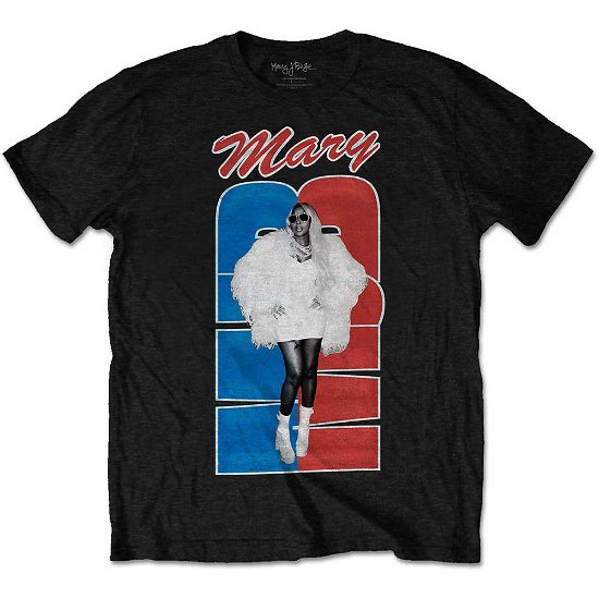 Mary J Blige Unisex T-Shirt: Team USA - Mary J Blige - Produtos -  - 5056561029269 - 