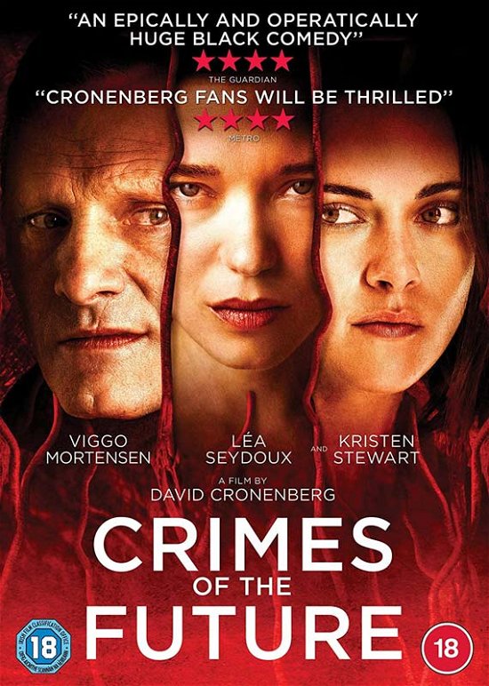 Crimes Of The Future - David Cronenberg - Film - Vertigo Films - 5060758901269 - 9. januar 2023