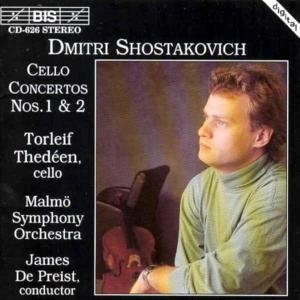 Cover for Thedeenmalmo Sodepreist · Shostakovichcello Cons 1 2 (CD) (1994)