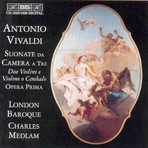 Cover for Vivaldi / London Baroque / Charlston / Schaller · Trio Sonatas Op 1 1-12 / Concerto in C Major Rv114 (CD) (2000)