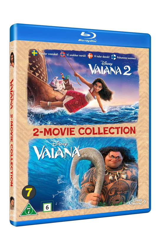 Cover for Vaiana 1+2 Box (Blu-ray) (2025)