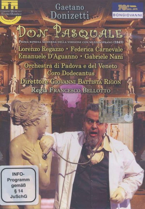 Cover for Regazzo / Carnevale / Daguanno · Don Pasquale (DVD) (2014)