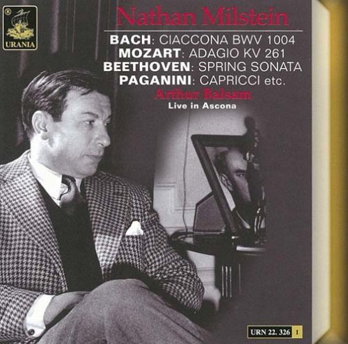 Cover for Bach / Ries / Mozart / Milstein / Balsam · Ciaccona from Partita 2 (CD) (2007)