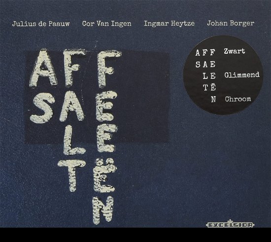 Cover for Asfaltfeeen · Zwart Glimmend Chroom (CD) (2021)