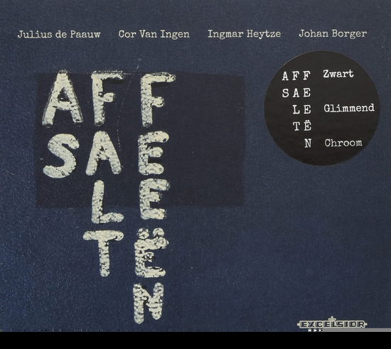 Cover for Asfaltfeeen · Zwart Glimmend Chroom (CD) (2021)