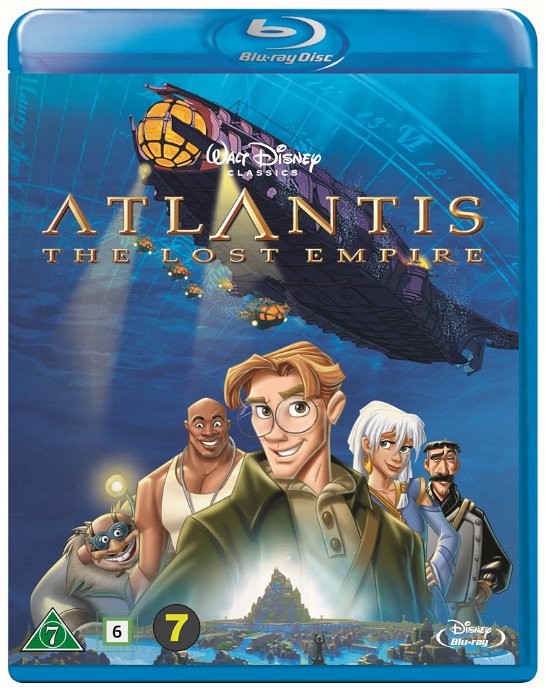 Cover for Disney Classics · Atlantis - Det Forsvundne Rige (Blu-ray) (2014)