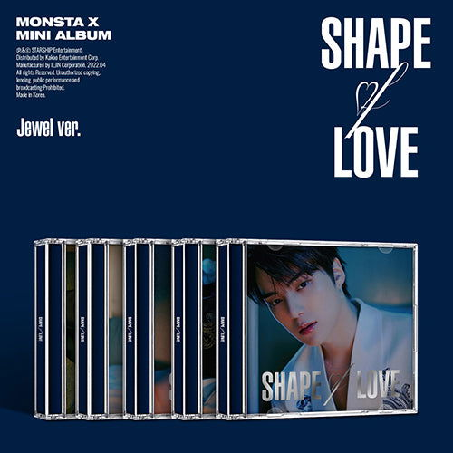 Cover for Monsta X · SHAPE OF LOVE (JEWEL VER.) (CD/Merch) [Jewel edition] (2022)