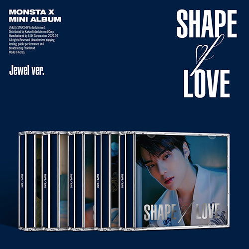 SHAPE OF LOVE (JEWEL VER.) - Monsta X - Musik - STARSHIP ENTERTAINMENT - 8804775251269 - 30. April 2022