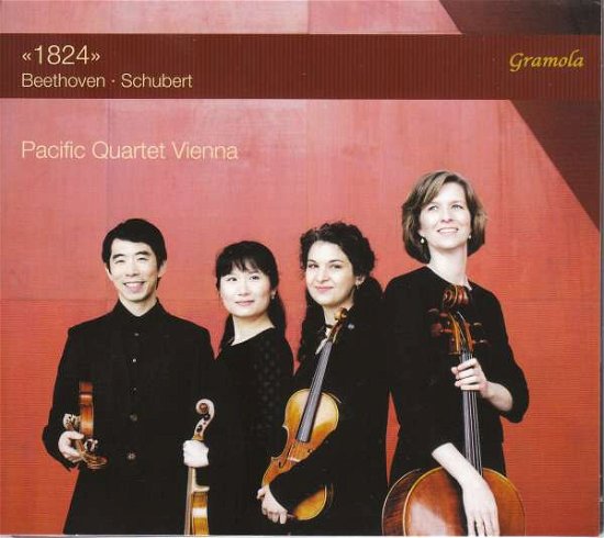 Cover for Pacific Quartet Vienna · Ludwig Van Beethoven: String Quartet No.12 In E Flat Major. Op. 127 And Franz Schubert: String Quartet No.13 Rosamunde In A Minor. D 804 (CD) (2021)