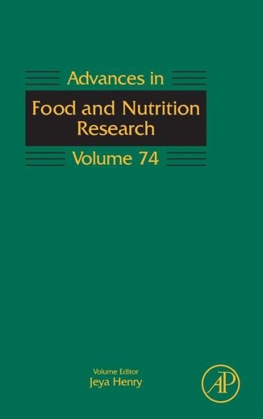 Cover for Jeya Henry · Advances in Food and Nutrition Research (Hardcover Book) (2015)
