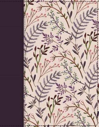 Cover for Zondervan Zondervan · NIV, Journal the Word Bible (Perfect for Note-Taking), Cloth over Board, Pink Floral, Red Letter, Comfort Print: Reflect, Take Notes, or Create Art Next to Your Favorite Verses - NIV Journal the Word Bible (Innbunden bok) (2018)