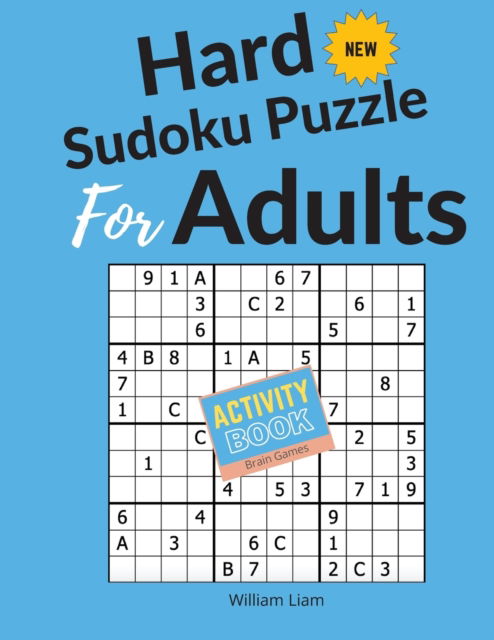 Cover for William Liam · Hard Sudoku Puzzle 3*4 puzzle grid Brain Game For Adults - Activity Books (Paperback Book) [2nd edition] (2021)