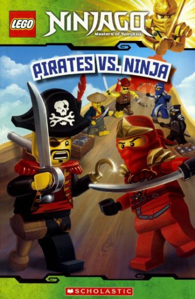 Cover for Tracey West · Pirates vs. Ninja (Turtleback School &amp; Library Binding Edition) (Ninjago, Masters of Spinjitzu) (Hardcover Book) [Turtleback School &amp; Library Binding, Reprint edition] (2013)