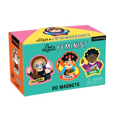 Cover for Galison Mudpuppy · Little Feminist Box of Magnets (MERCH) (2018)