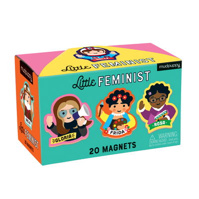 Little Feminist Box of Magnets - Galison Mudpuppy - Merchandise - Galison - 9780735356269 - 15. august 2018