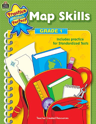 Cover for Mary Rosenberg · Map Skills Grade 1 (Practice Makes Perfect (Teacher Created Materials)) (Paperback Book) (2003)