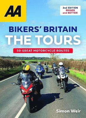 Cover for Simon Wier · Bikers' Britain The Tours (Spiral Book) [2 New edition] (2024)