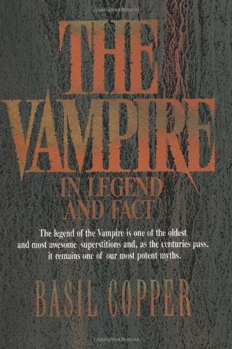Cover for Basil Copper · The Vampire in Legend and Fact (Pocketbok) (1989)