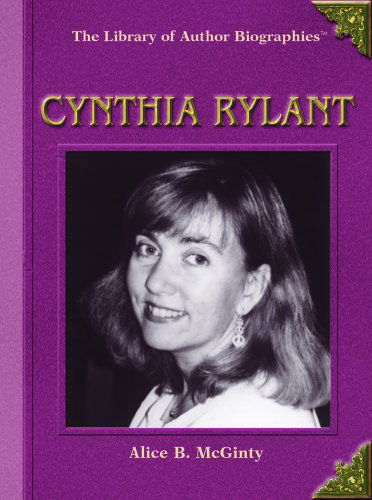 Cover for Alice B. Mcginty · Cynthia Rylant (Library of Author Biographies) (Hardcover Book) (2004)