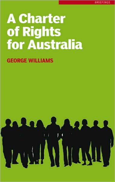 Cover for George Williams · A Charter of Rights for Australia - Briefings (Paperback Book) (2007)