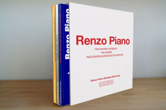 Cover for Renzo Piano · Renzo Piano Box: The Whitney Museum, New York; The Shard, London; The Stravos Niarchos Foundation, Athens (Book) (2021)