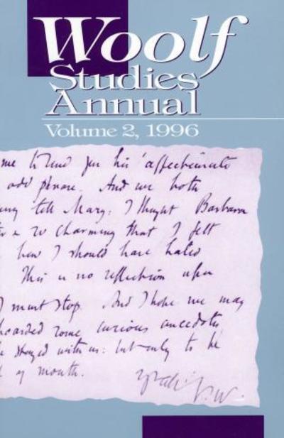 Woolf Studies Annual: 1996 - Woolf Studies Annual - Mark Hussey - Books - Pace University Press - 9780944473269 - March 26, 1996