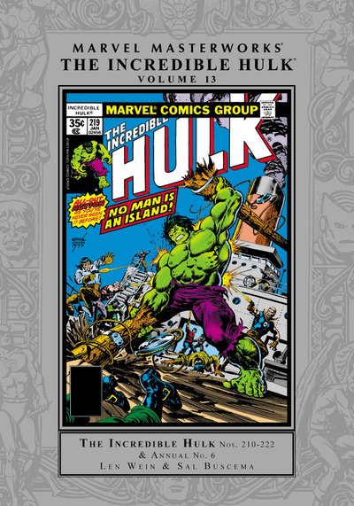 Cover for Len Wein · Marvel Masterworks: The Incredible Hulk Vol. 13 (Gebundenes Buch) (2019)
