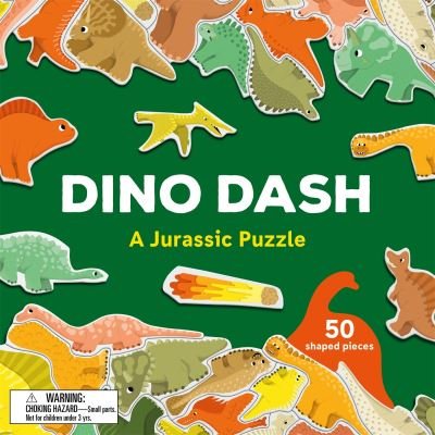Cover for Caroline Selmes · Dino Dash: A Jurassic Puzzle - Magma for Laurence King (SPIL) (2022)