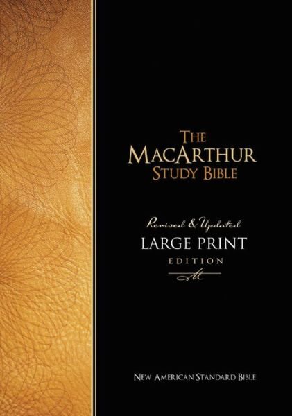 Cover for John Macarthur · Macarthur Study Bible-nasb-large Print (Gebundenes Buch) (2010)