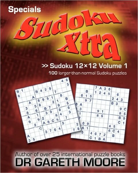 Cover for Gareth Moore · Sudoku 12x12 Volume 1: Sudoku Xtra Specials (Paperback Bog) (2010)