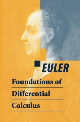 Cover for Euler · Foundations of Differential Calculus (Paperback Bog) [Softcover reprint of the original 1st ed. 2000 edition] (2013)