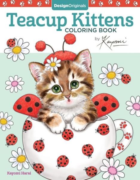 Cover for Kayomi Harai · Teacup Kittens Coloring Book (Pocketbok) (2016)