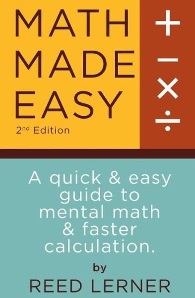 Cover for Reed Lerner · Math Made Easy (Paperback Bog) (2016)