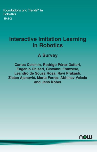 Cover for Carlos Celemin · Interactive Imitation Learning in Robotics (Paperback Book) (2022)